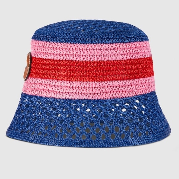 NWT GUCCI RAFFIA-EFFECT VISCOSE BUCKET HAT
$ 750 - Picture 4 of 17